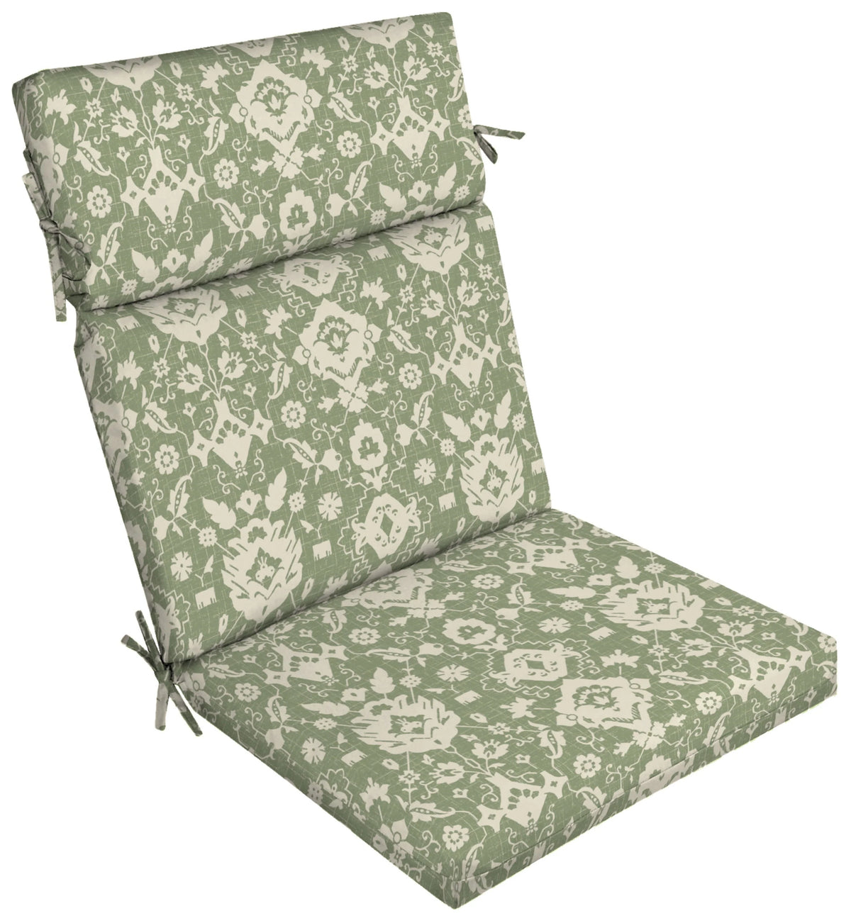 Red Medallion Outdoor Chair Cushion N8188