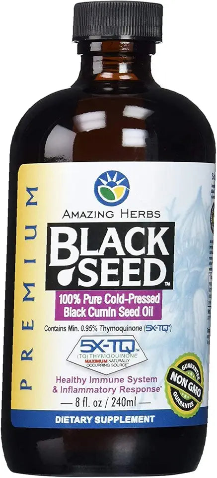 Black Seed Oil 8 Fluid Ounce N9162