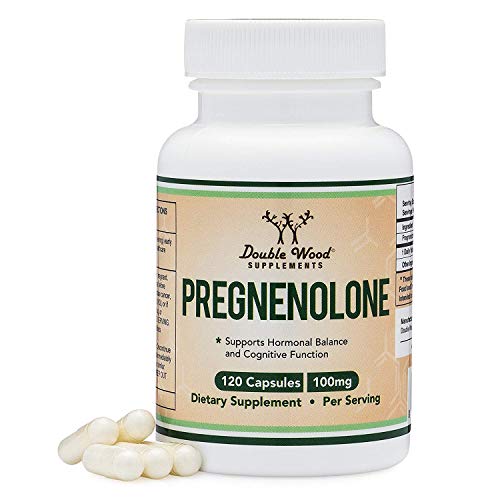 Pregnenolone 100mg 120 Capsules Non-GMO C38248
