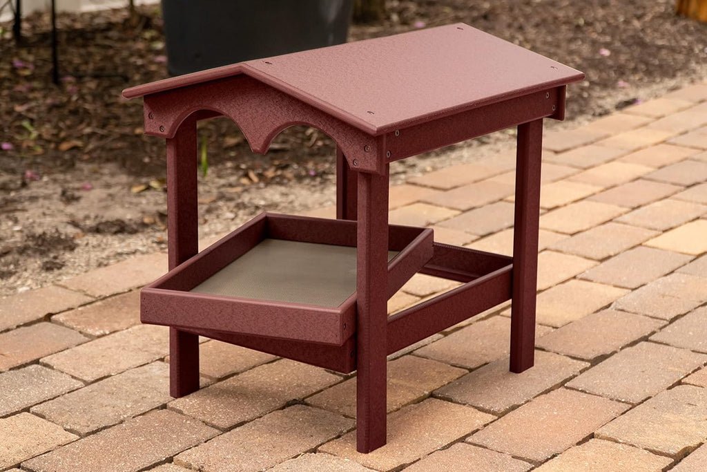 Large Covered Ground Feeder with Removable Tray M5046