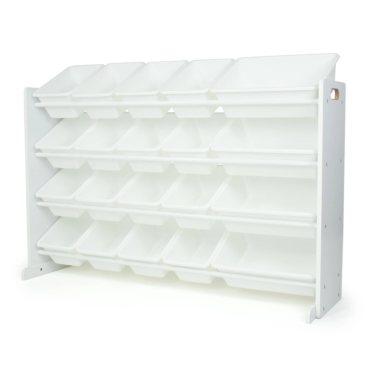 Extra Large Toy Storage Organizer with 20 Storage Bins, White Y83095