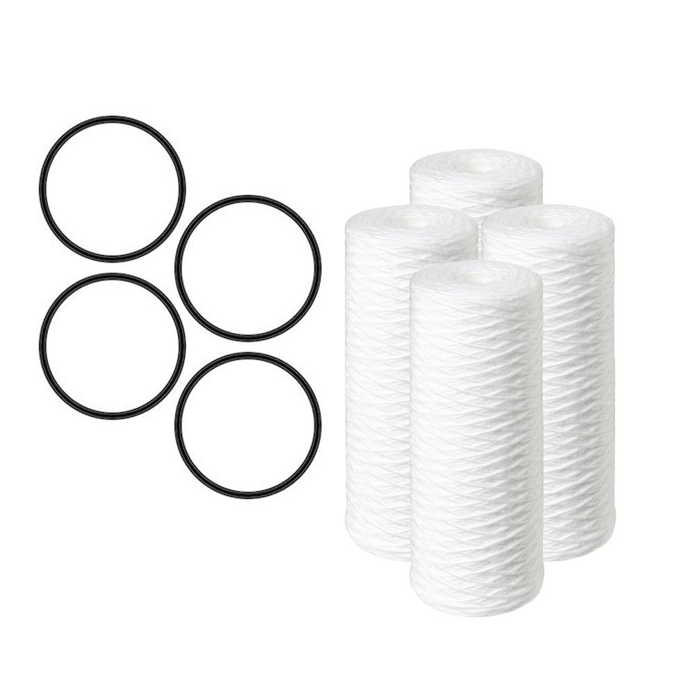 10 in. 5 Micron Sediment Replacement Filter (4-Pack) U43136