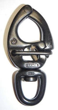 Black Quick Release Snap Shackle with Swivel Eye J77700