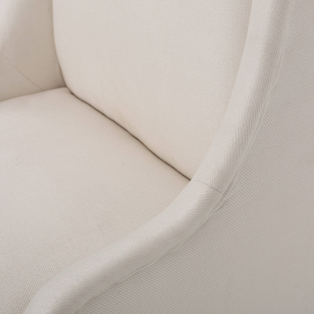 Dark Blue Fabric Dining Chair O8464