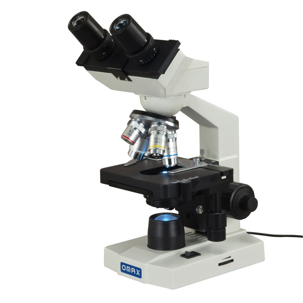 40X-2500X Binocular Compound LED Microscope with Mechanical Stage F942544