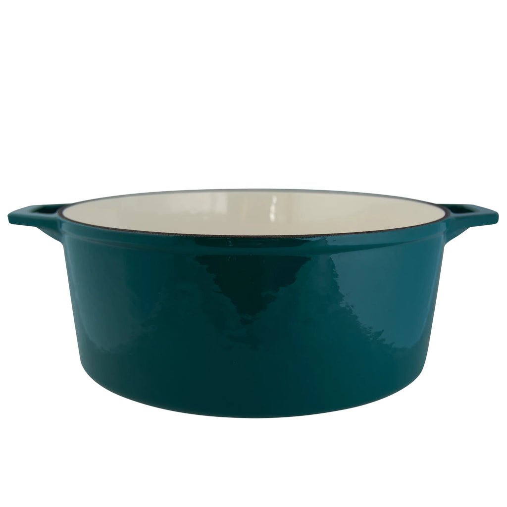 7 Quart Enameled Cast Iron Dutch Oven with Grill Lid H812