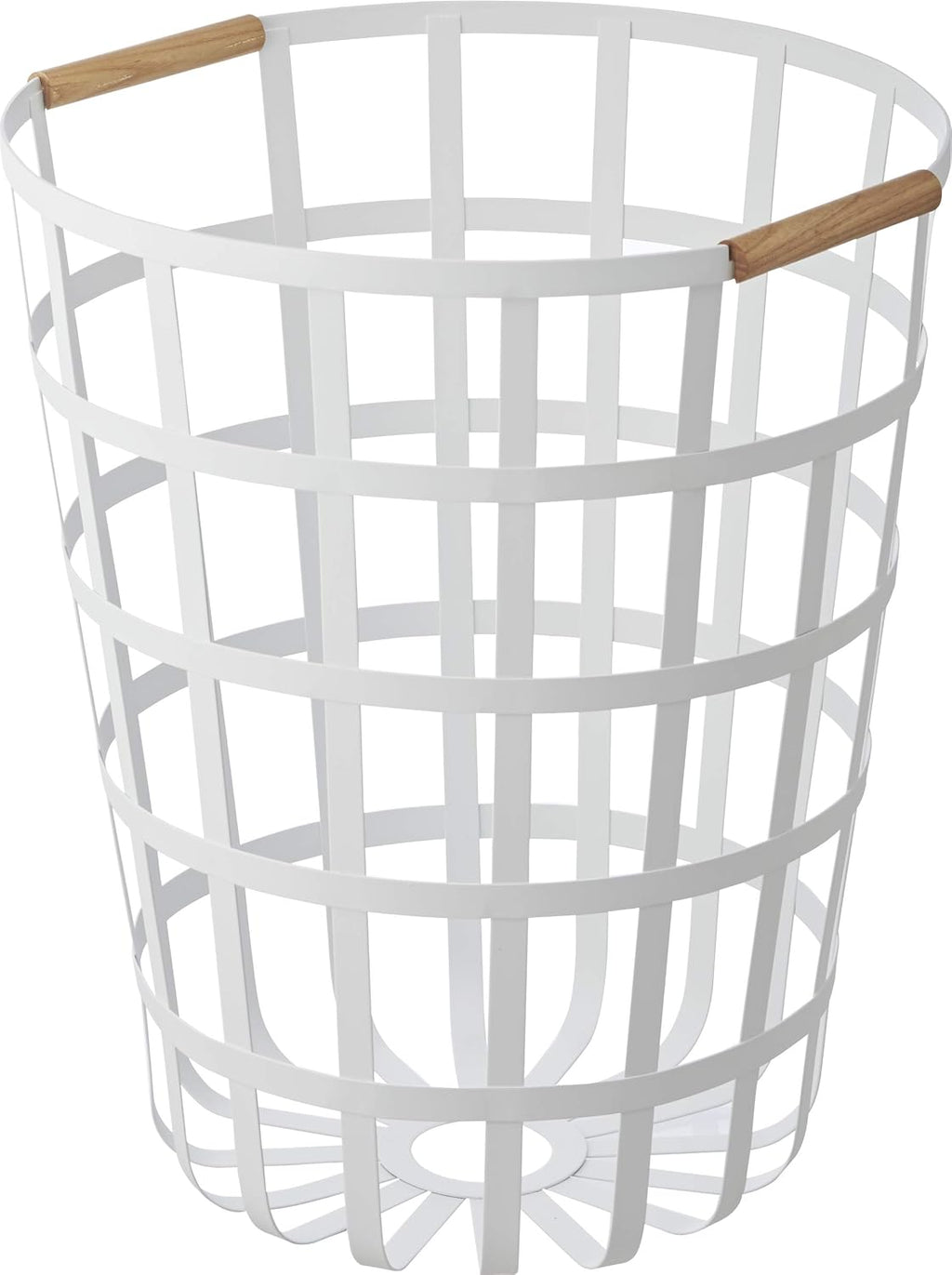 White Round Laundry Basket, Pack of 2 N253186
