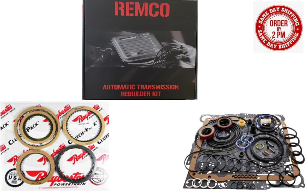 TRANSMISSION BANNER KIT WITH OVERHAULT KIT AND RAYBESTOS CLUTCHES J5297