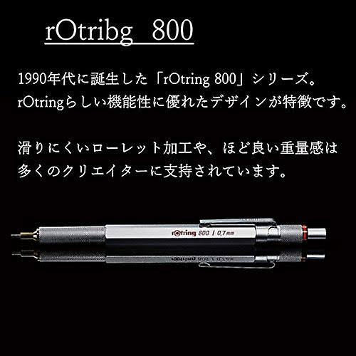 Black Barrel 0.50mm Mechanical Pencil L63920