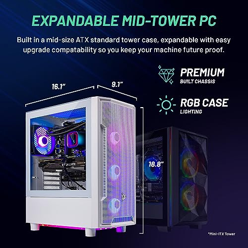 Ryzen 7 7700X RTX 4070 Super 12GB 1TB SSD 32GB DDR5 RAM Gaming PC Desktop Y57805