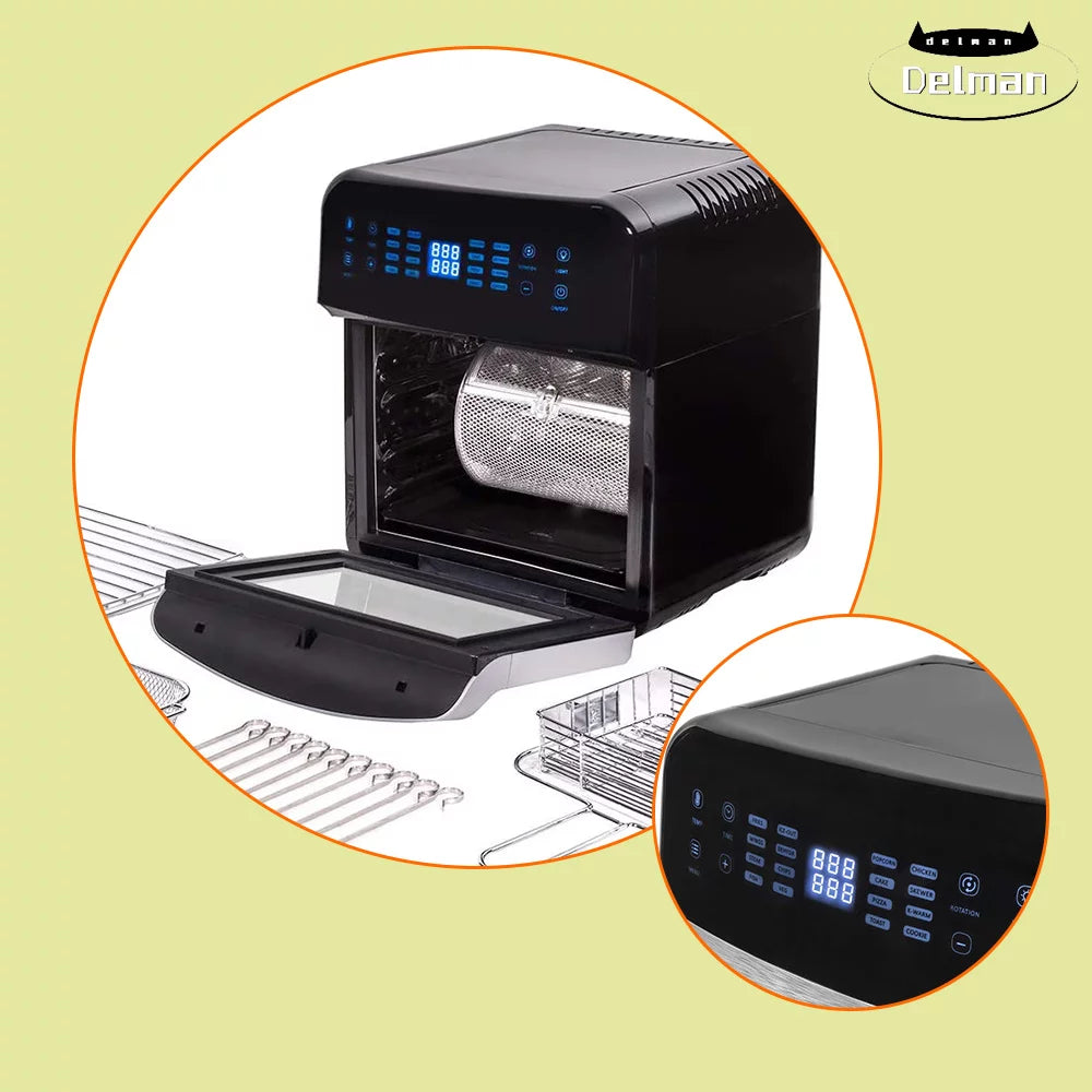 16-in-1 Digital Electric Air Fryer Oven Cooker G981