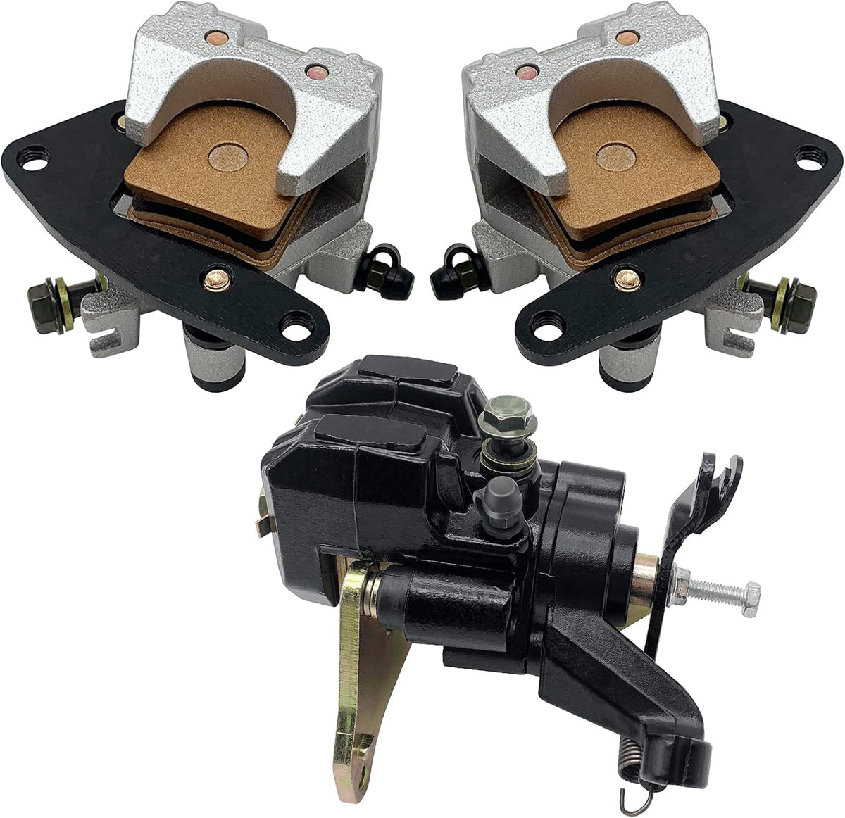 Front Left Right & Rear Brake Calipers R6811