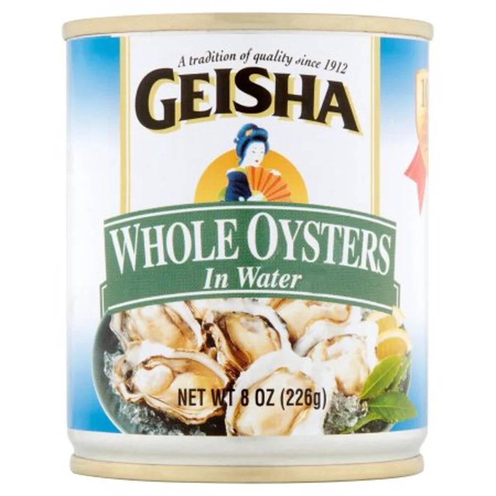 Whole Oysters in Water Pack of 18 G969187