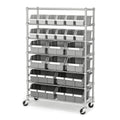 7-Tier Silver Shelving Rack U28582