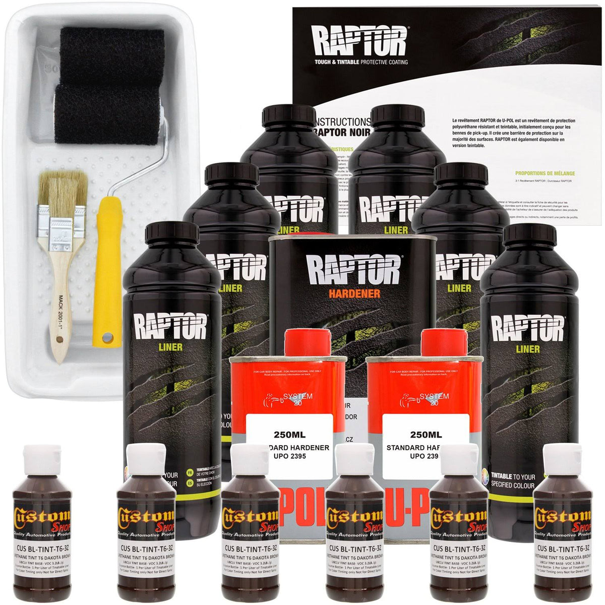 6 Liters Urethane Spray-On Truck Bed Liner Kit B3292