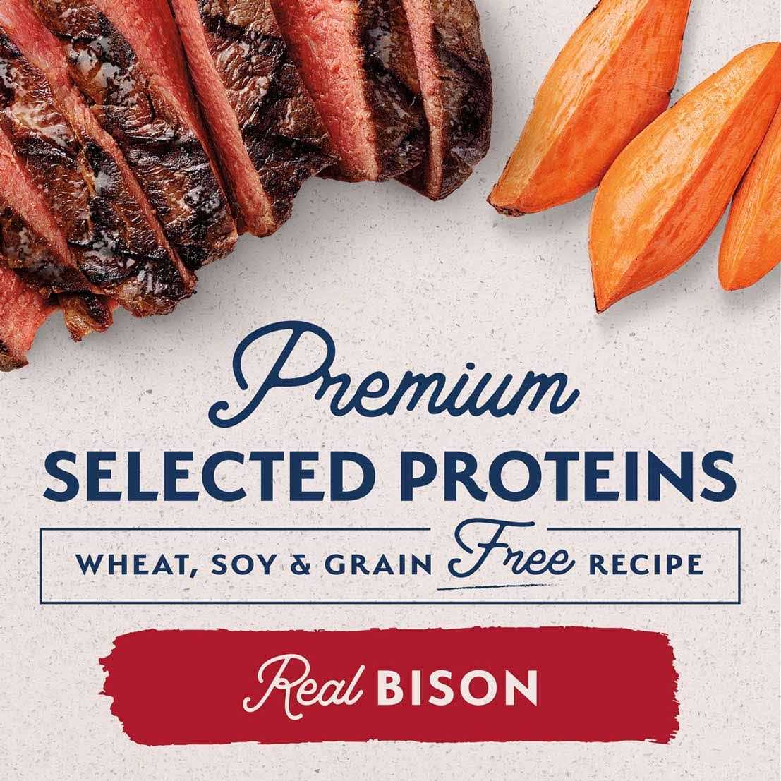 Limited Ingredient Sweet Potato Bison Dry Dog Food T850055