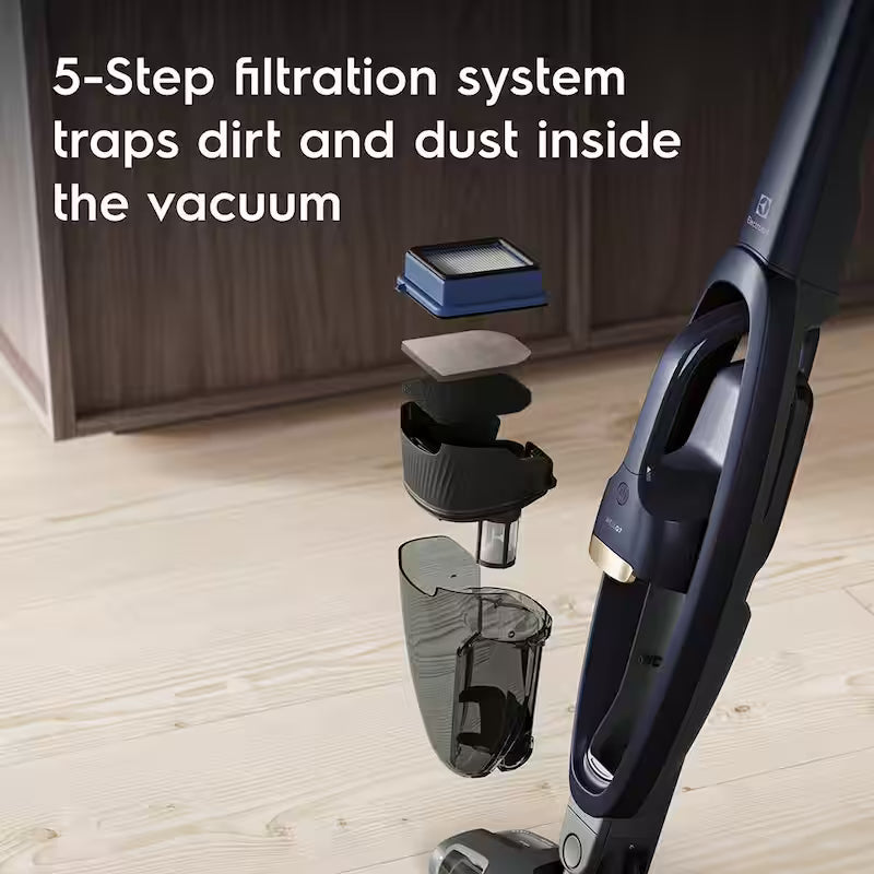 Indigo Blue Cordless Stick Vacuum Y9279