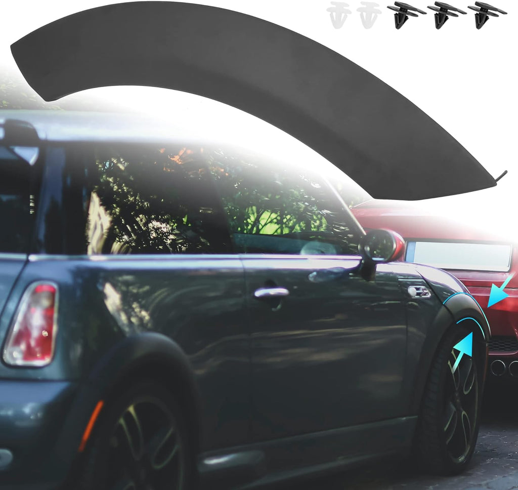 Pair Wheel Arch Trim Guard Black Pack of 2 U19011