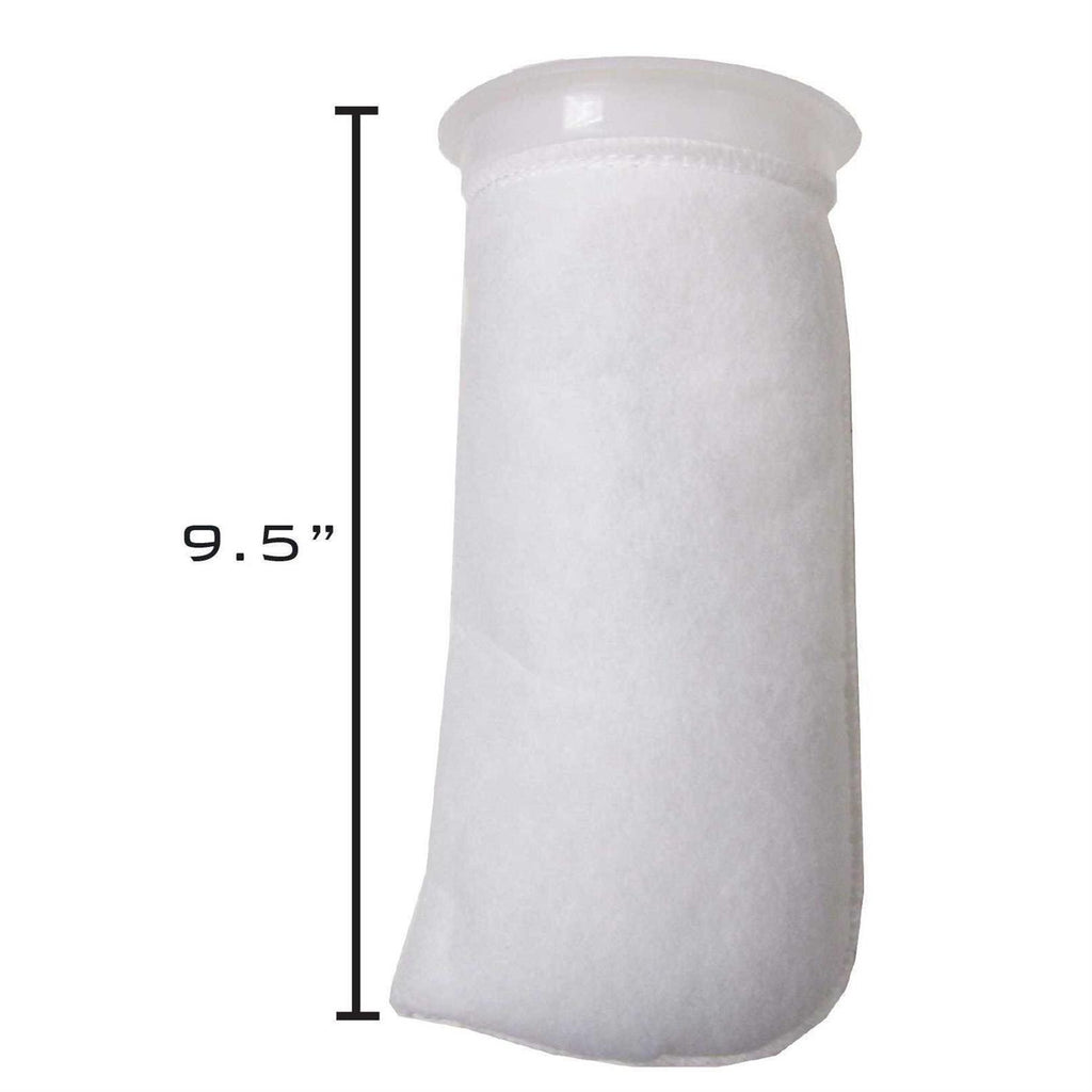 4 Pack 4 Inch 200 Micron Aquarium Filter Socks U52498