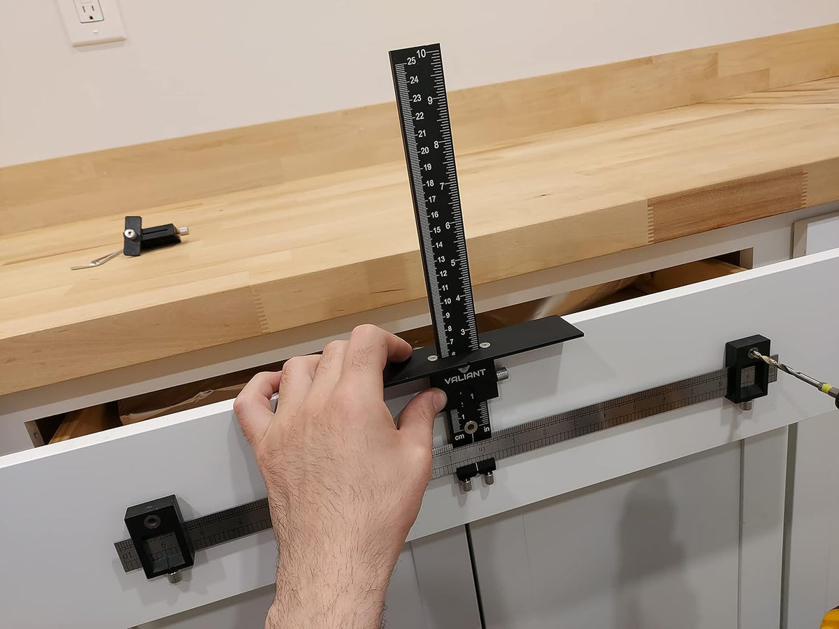 Aluminum+ABC Extended 20 INCH Ruler Cabinet Hardware Jig Template Tool H574