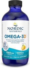 Lemon Flavor 8 oz Omega-3 Fish Oil F9724