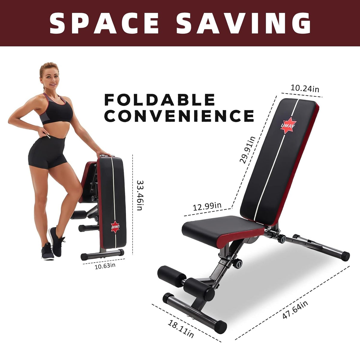 Adjustable Incline Decline Utility Exercise Bench I151234