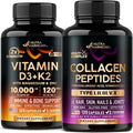 Vitamin D3 K2 & Collagen Peptides Capsules S605