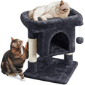23.5in Dark Gray Cat Tree Tower T282991