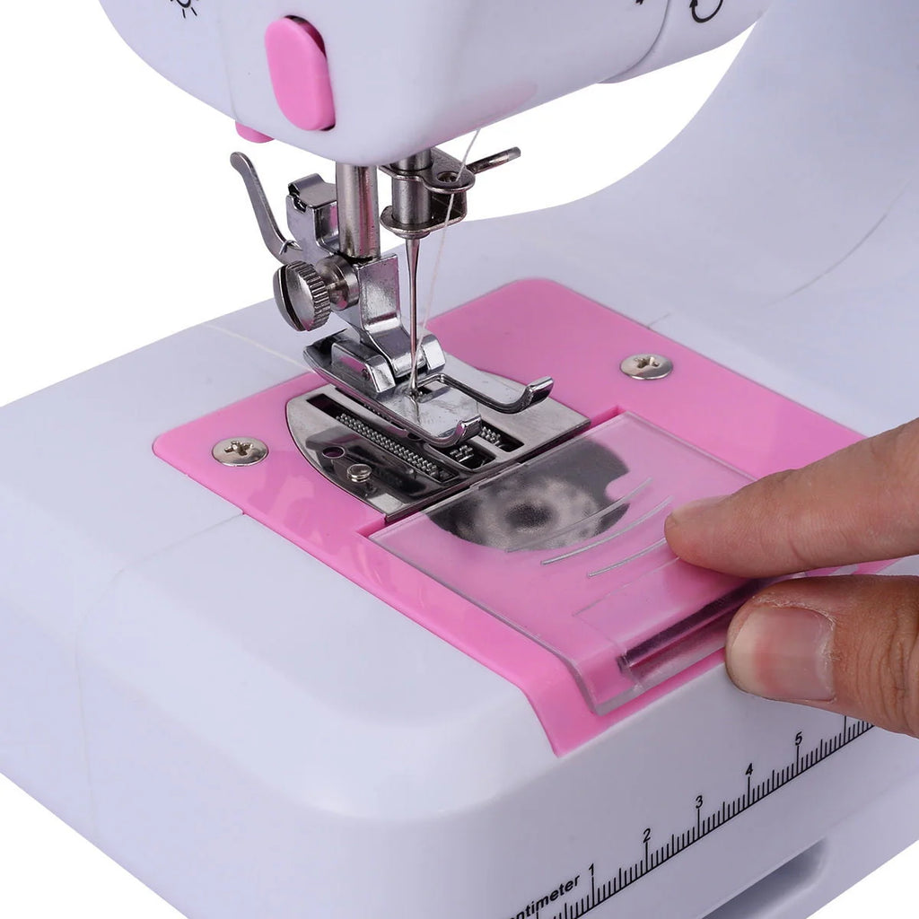 Sewing Machine with 12 Built-In Stitches White U85334