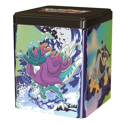 Pokemon TCG Stacking Tin - 3 Packs, Stickers Y252