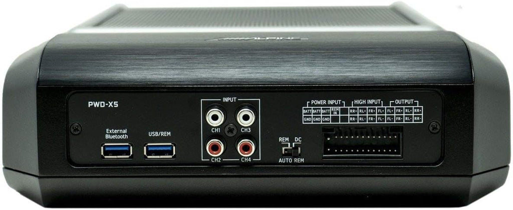25W x 4 DSP Amplifier with Powered Sub S122620