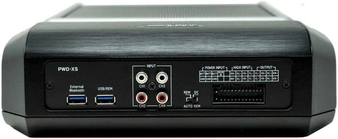 25W x 4 DSP Amplifier with Powered Sub S122620