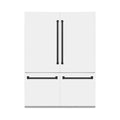 60 In. Built-In Refrigerator with Internal Water and Ice Dispenser in White Matte Y7600
