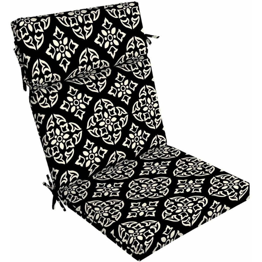 Red Medallion Outdoor Chair Cushion N8188
