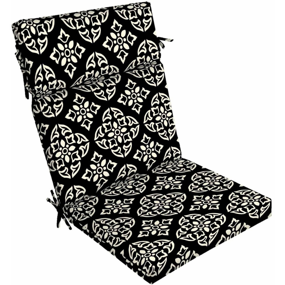 Red Medallion Outdoor Chair Cushion N8188