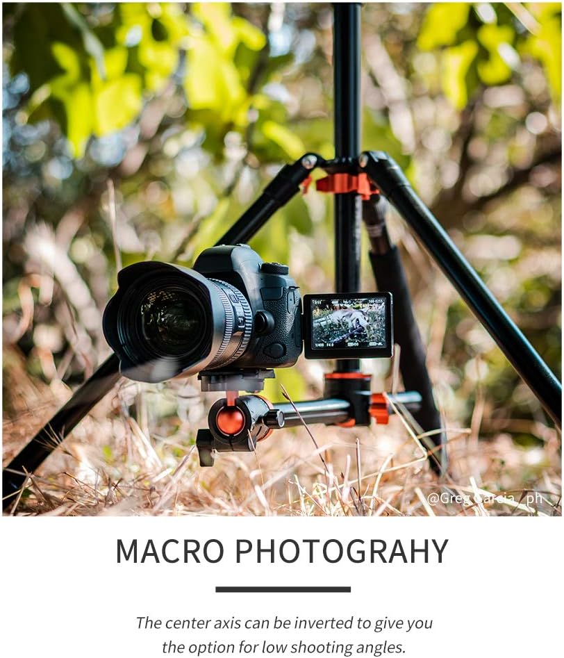 94 Inch 4 Section Aluminium Camera Tripod with 360 Degree Ball Head F411064