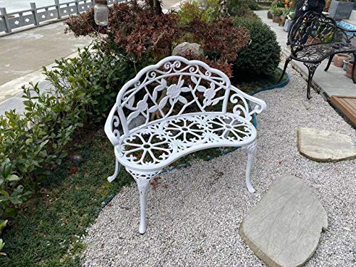 Cast Aluminum Patio Bench C9724