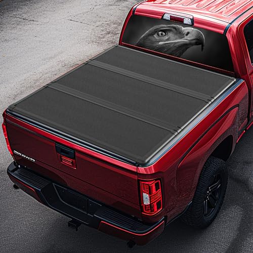 6.4ft Hard Tri-Fold Truck Bed Tonneau Cover A14650