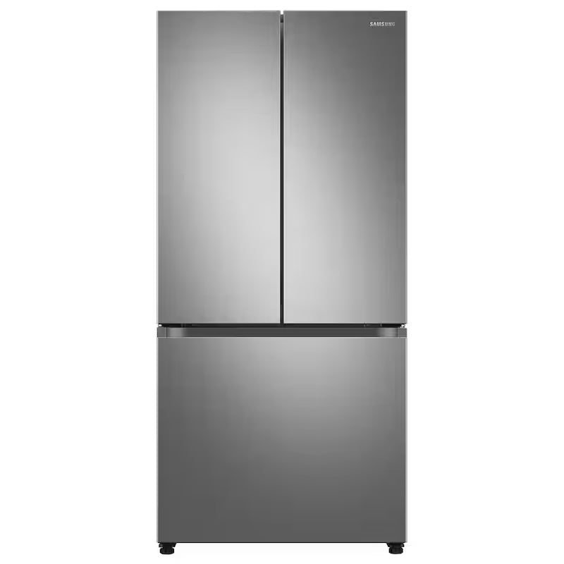 33 in. 24.5 cu. ft. 3-Door French Door Smart Refrigerator in Stainless Steel with Dual Icemaker P69428