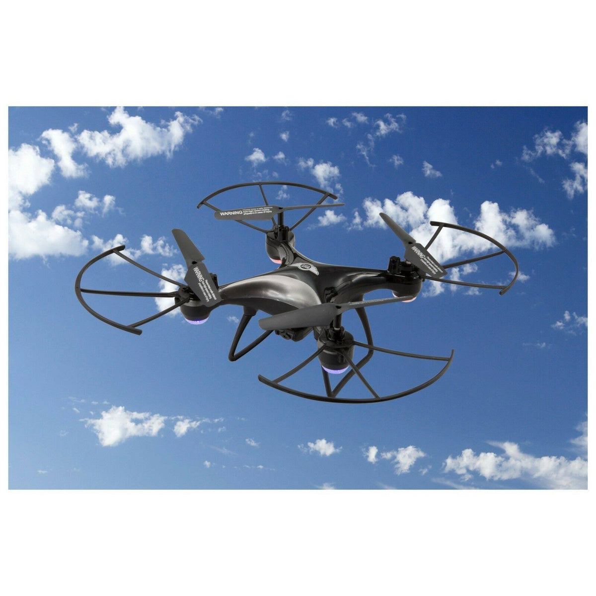 Quadcopter Drone with Wi-Fi Camera - Black Y533441