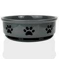 White 35oz Ceramic Pet Bowl Q652945