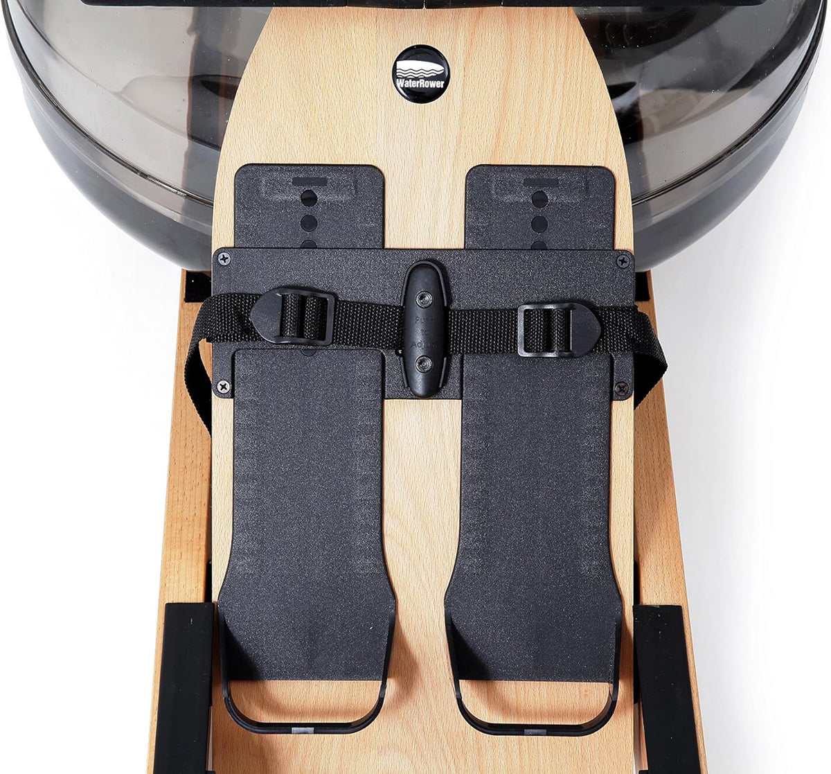 Beech Wood Natural Rowing Machine with S4 Monitor E384