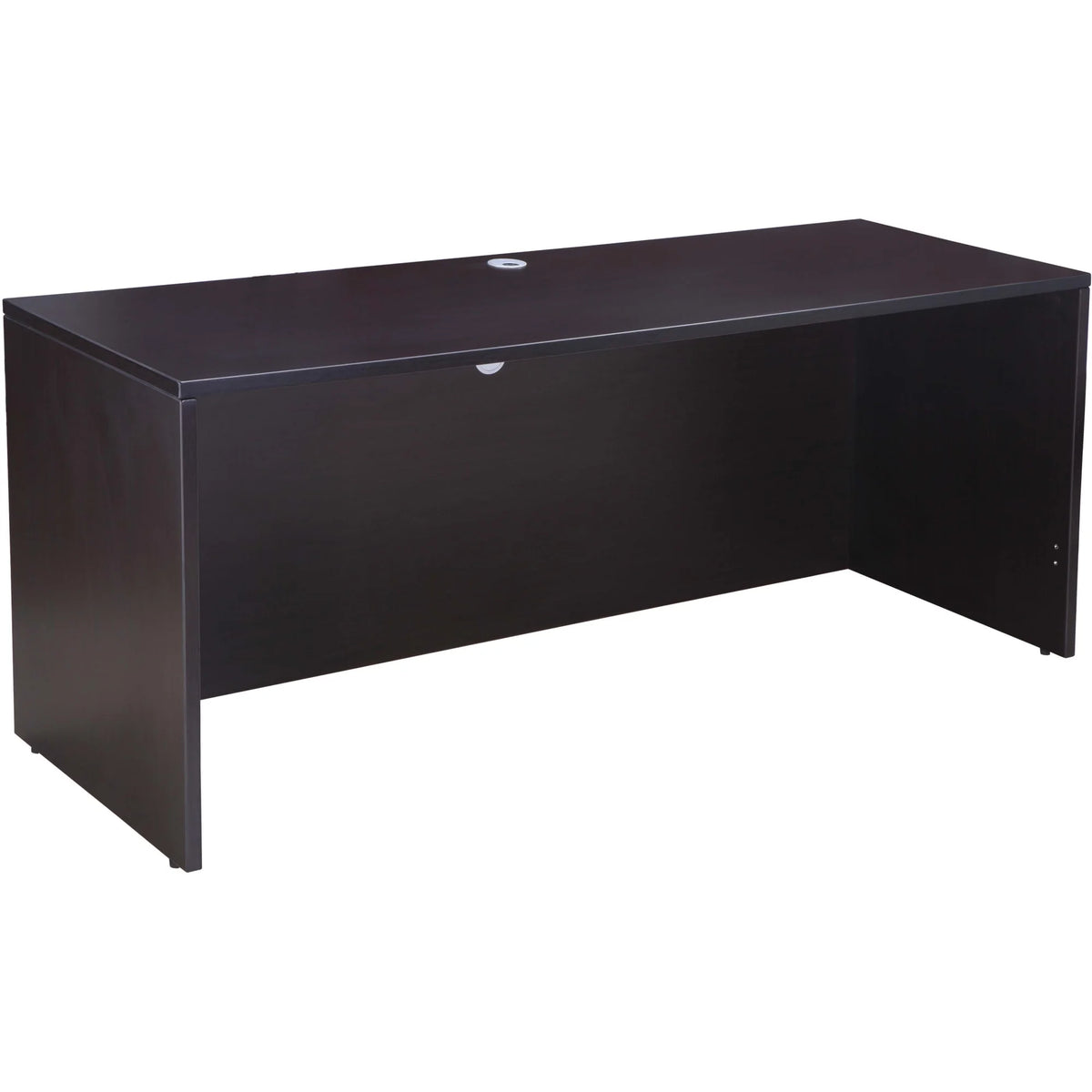 Mocha 71-Inch U-Shape Desk with File Storage Pedestal and Hutch M375108