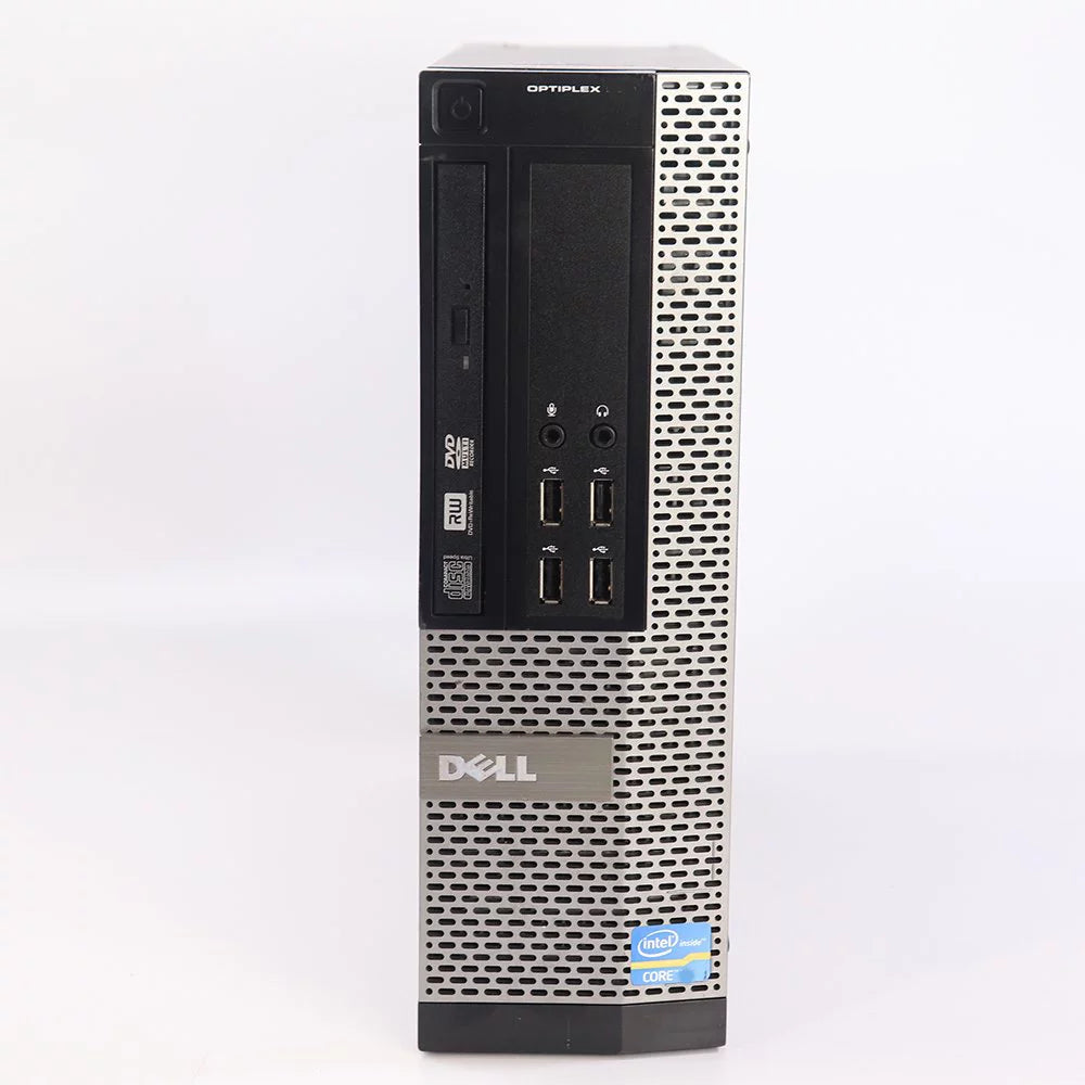 Used Dell OptiPlex 990 Desktop Computer PC, Intel Core i5 Quad-Core Gen 2, 8GB 1TB with 2x 22" LCD's Wi-Fi Windows 11 64bit Y72782