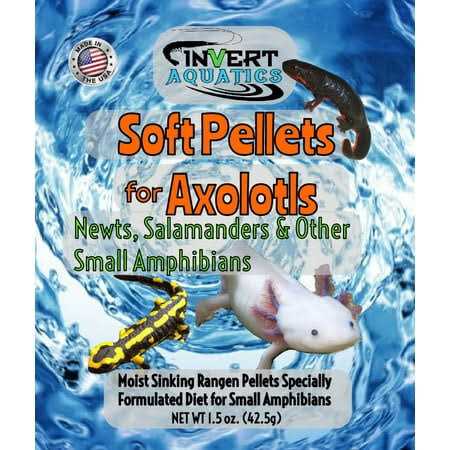 Soft Pellets for Axolotls Moist Sinking Diet U14018