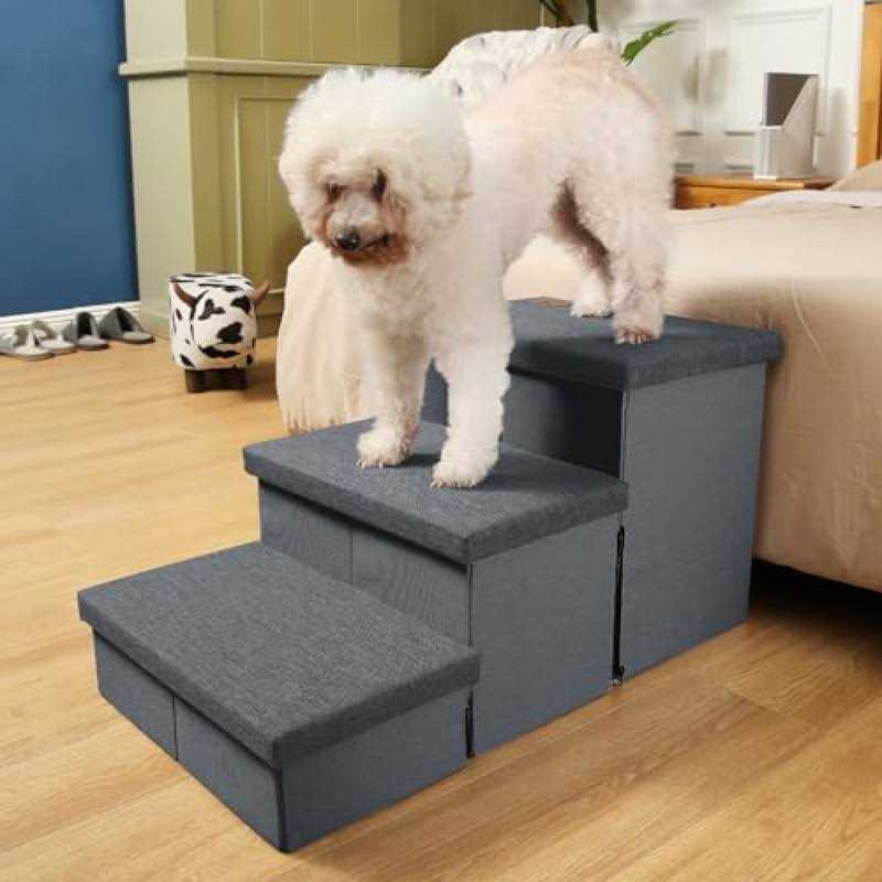 Folding Pet Stairs with CertiPUR-US Certified Foam B4376