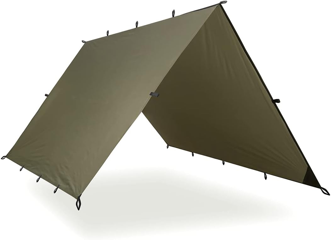 20x13 ft Olive Drab Waterproof SilNylon Camping Shelter Pack of 2 L8155