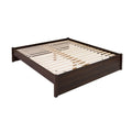 King 4-Post Platform Bed in Espresso Z23725