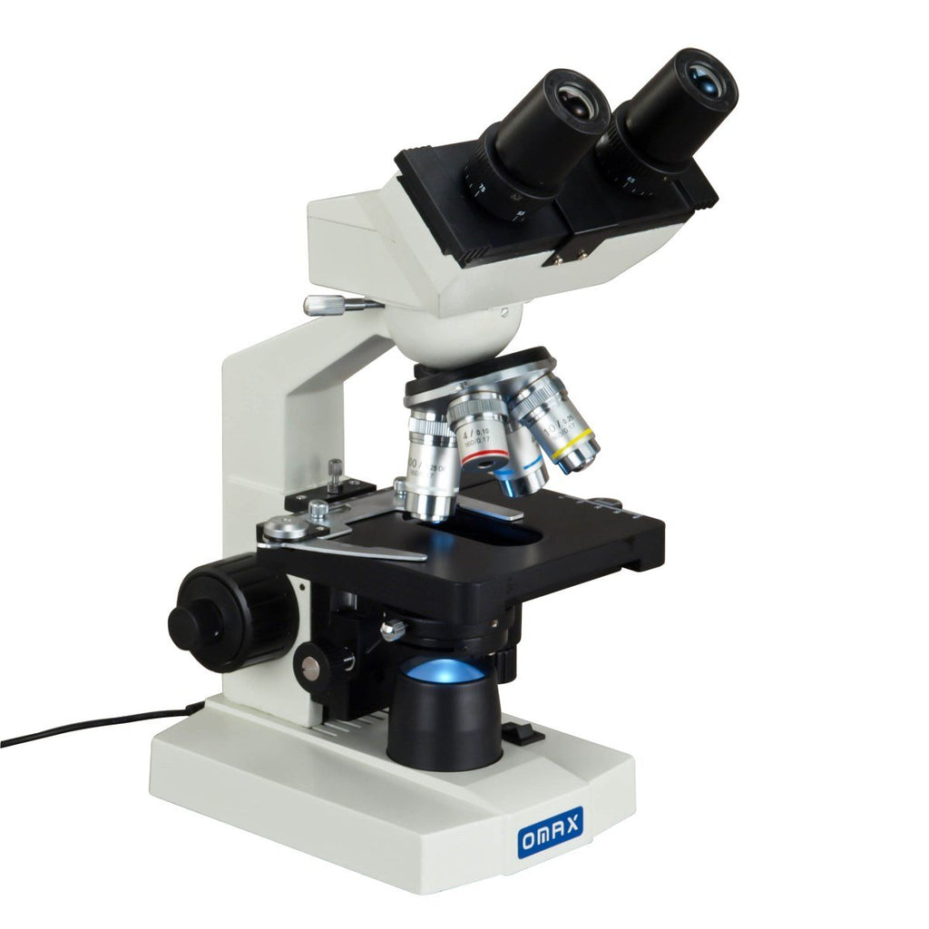 40X-2500X Binocular Compound LED Microscope with Mechanical Stage F942544