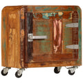 Solid Reclaimed Wood Bedside Cabinet A434